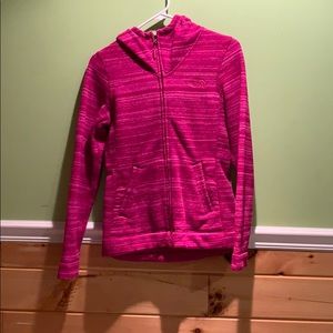 Pink North Face jacket